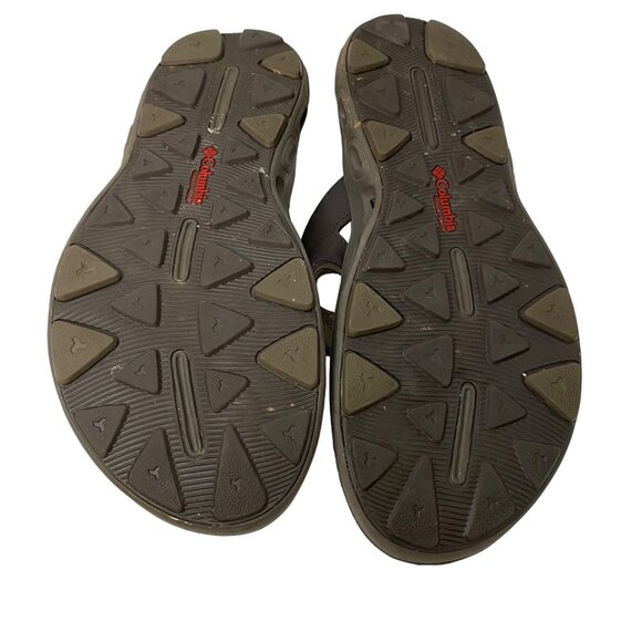 Columbia Techsun vent hiking water sandals gray brown flip flop men size 11 - Picture 7 of 7